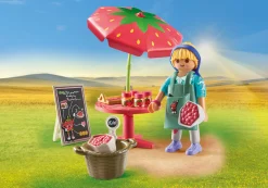 La Vie Quotidienne|Les Animaux|PLAYMOBIL Vendeuse de confitures