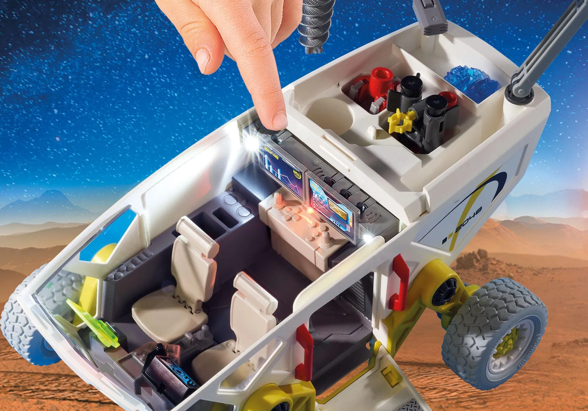 Action & Aventure|Action Heroes|PLAYMOBIL Véhicule de reconnaissance spatiale